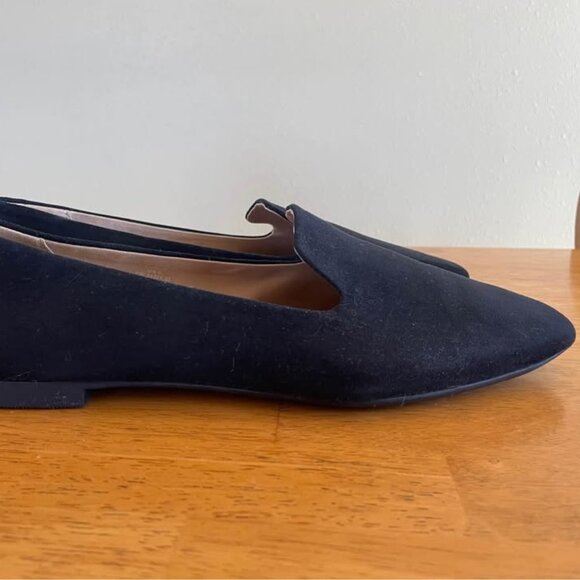 H&M Black Slip on Flats Shoes Like New Women’s sz 8 - Picture 3 of 5
